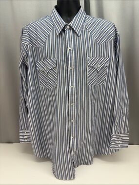 Ely Plains Western Shirt 2X Pearl‎ Snap